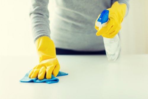 Careful cleaning of heavy drapes and window treatments
