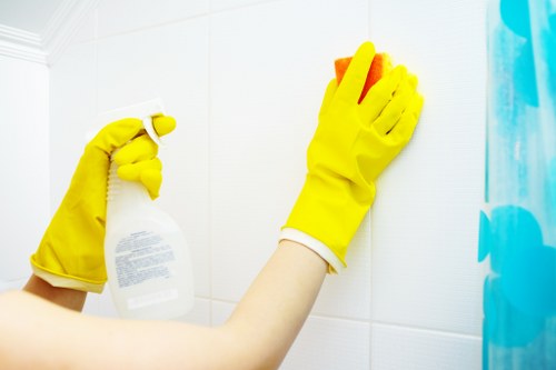Professional fabric care for curtains in a local property