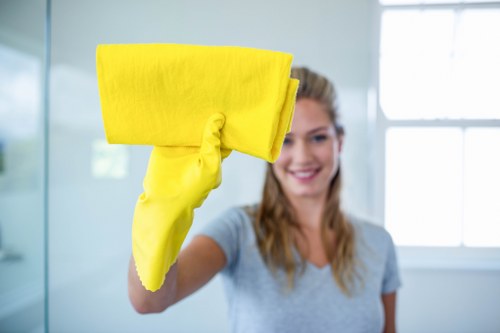Clearing furniture and household items from a local flat