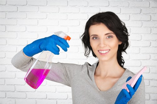 Cleaning of retail and customer-facing commercial space in Hollandpark